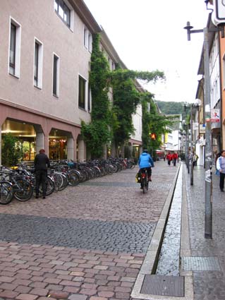 德国Freiburg小城街道